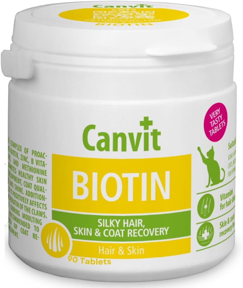 Canvit Biotin for Cats - Renewal of Healthy Fur and Skin