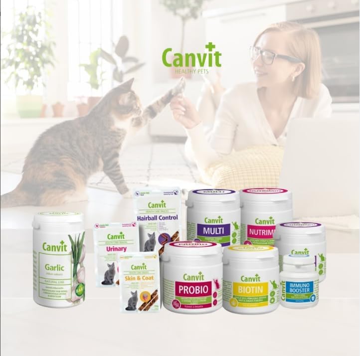 Canvit Multivitamins for Cats: Daily Health, Immunity & Stress Support (100g)