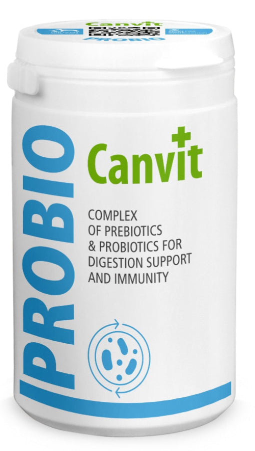 Canvit Probio digestion support tablet container