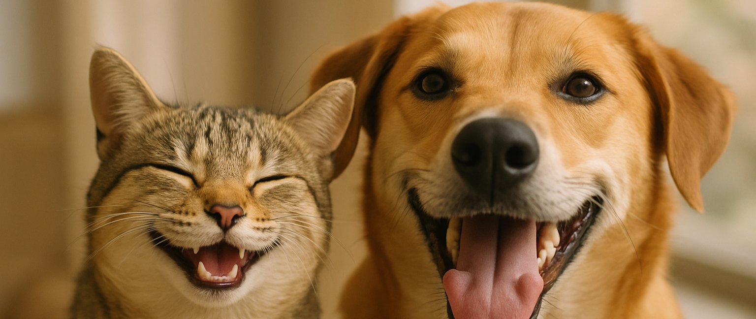 good, but happier cat