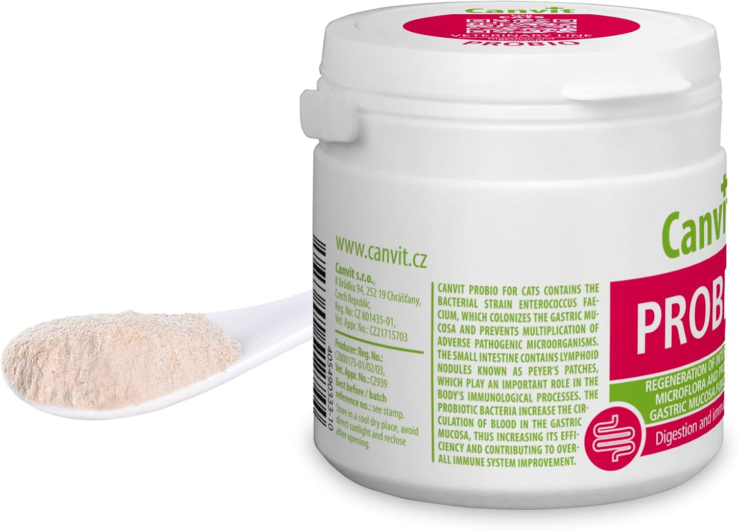 Canvit Probio for Cats: Probiotic Support for Healthy Digestion (100g)