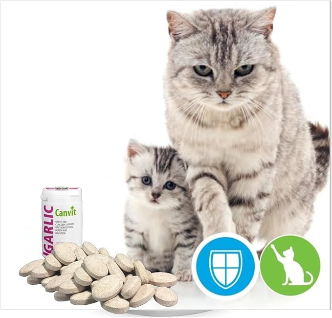 Canvit Garlic for Dogs & Cats: Natural Parasite Protection, Immunity & Digestion Support (230g)