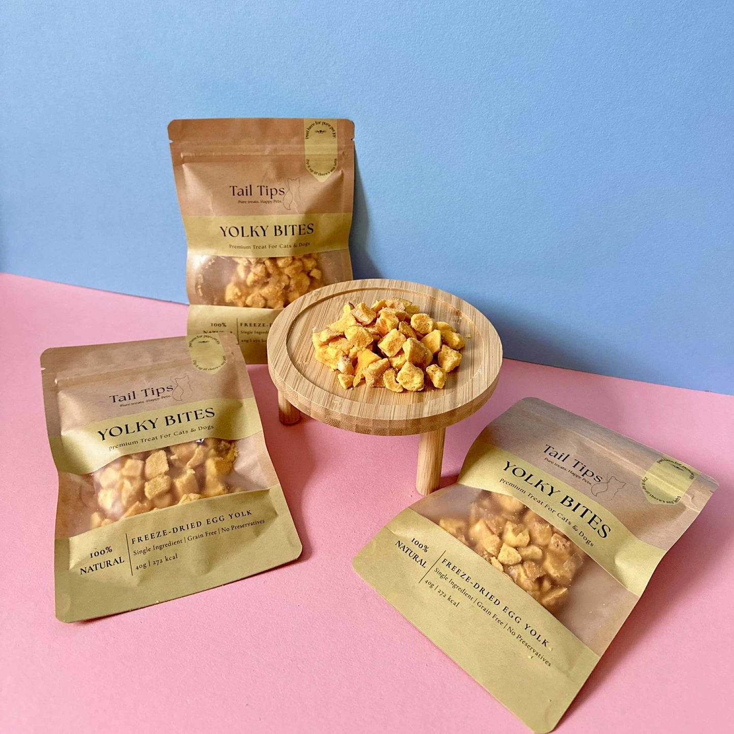 Taster Pack - 5 Freeze-Dried Pet Treats | Try All Flavours | Tail Tips UK