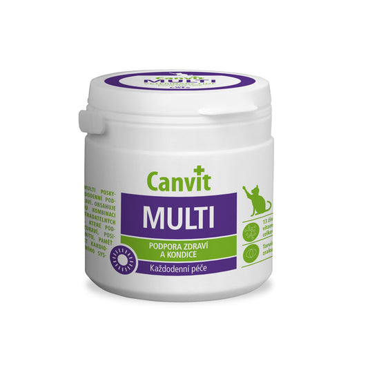 Canvit Multivitamins for Cats: Daily Health, Immunity & Stress Support (100g)