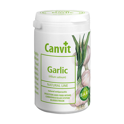 Canvit Garlic for Dogs & Cats: Natural Parasite Protection, Immunity & Digestion Support (230g)