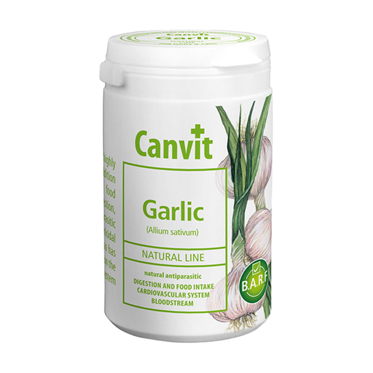 Canvit Garlic for Dogs & Cats: Natural Parasite Protection, Immunity & Digestion Support (230g)