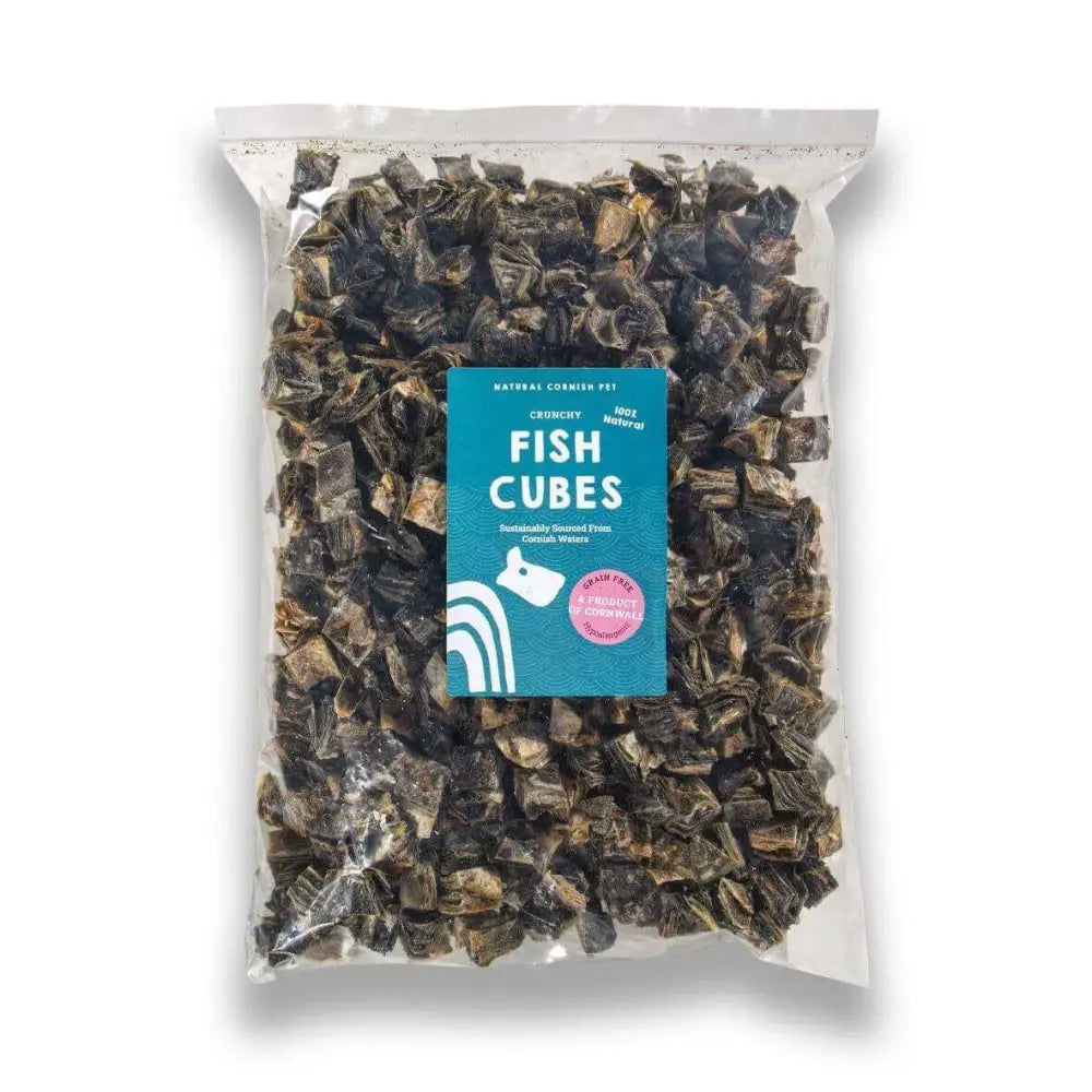 White Fish Cubes For Dogs